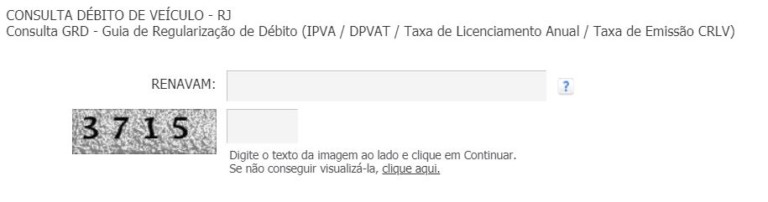 LICENCIAMENTO 2024 RJ Pagamento Valor TabelaCONFIRA